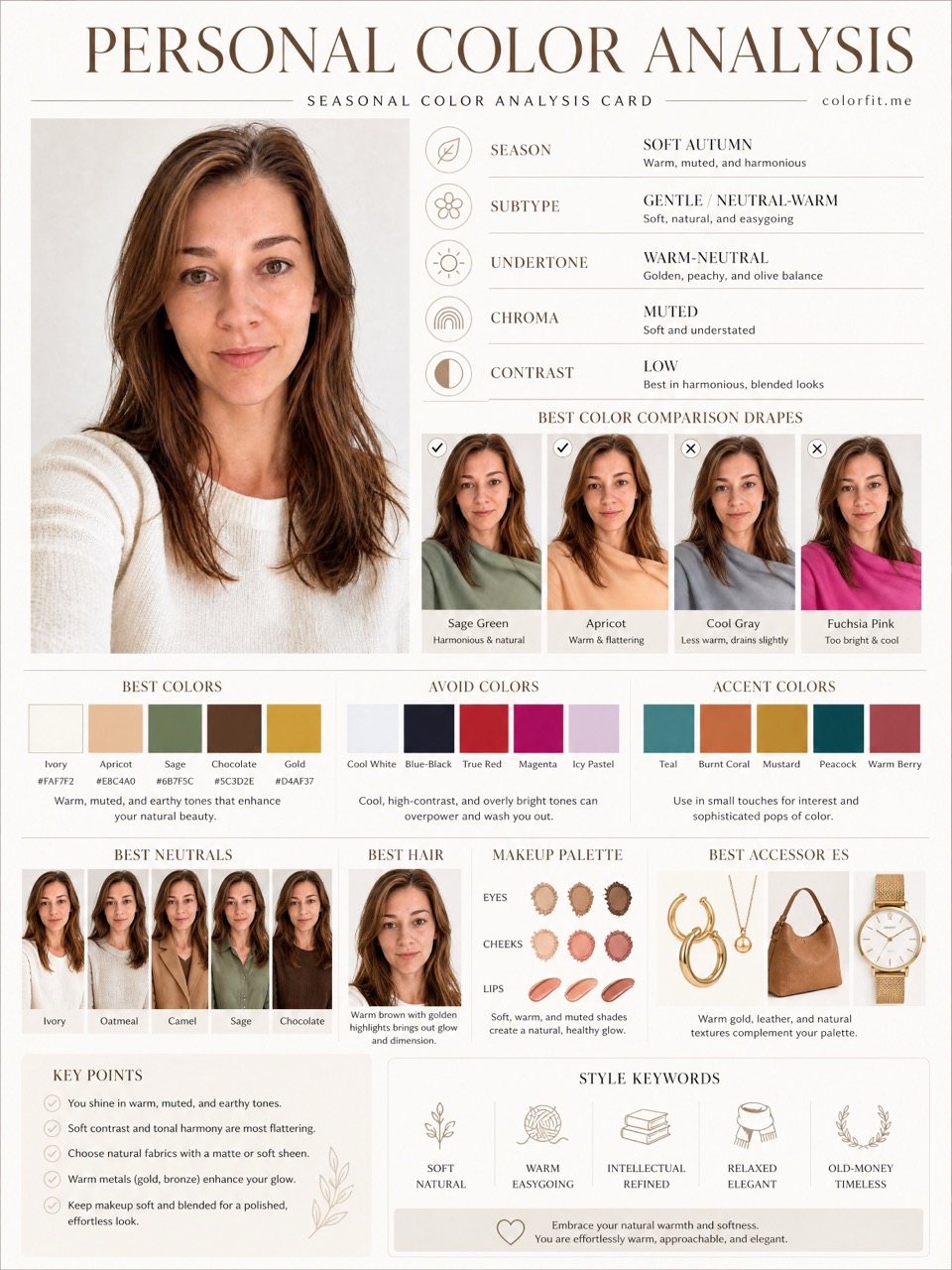 Light Spring Color Palette AI Guide | colorfit.me
