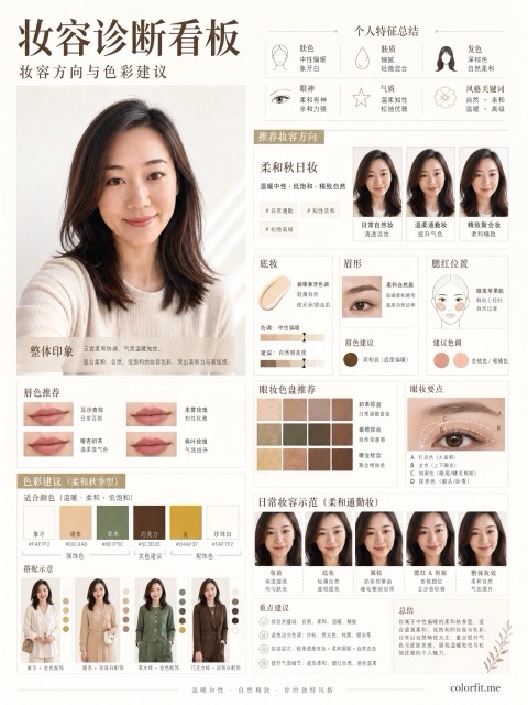 妆容