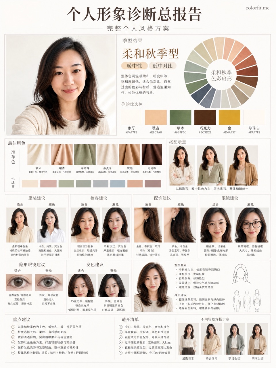 HueCheck 替代方案：AI 色彩分析报告 | colorfit.me